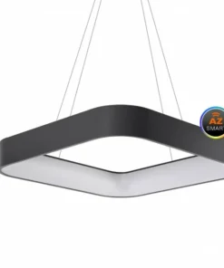 Fashion Sklep Kaja Elegancka lampa wisząca LED sterowana AZ3986 SOLVENT | Kaja szary