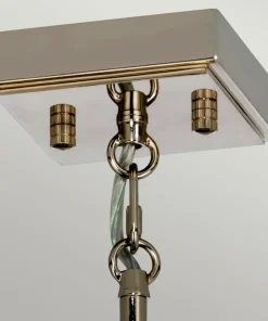 Elegancka lampa wisząca, polerowany nikiel ARIES-4P-L z serii ARIES*Sklep Kaja Online