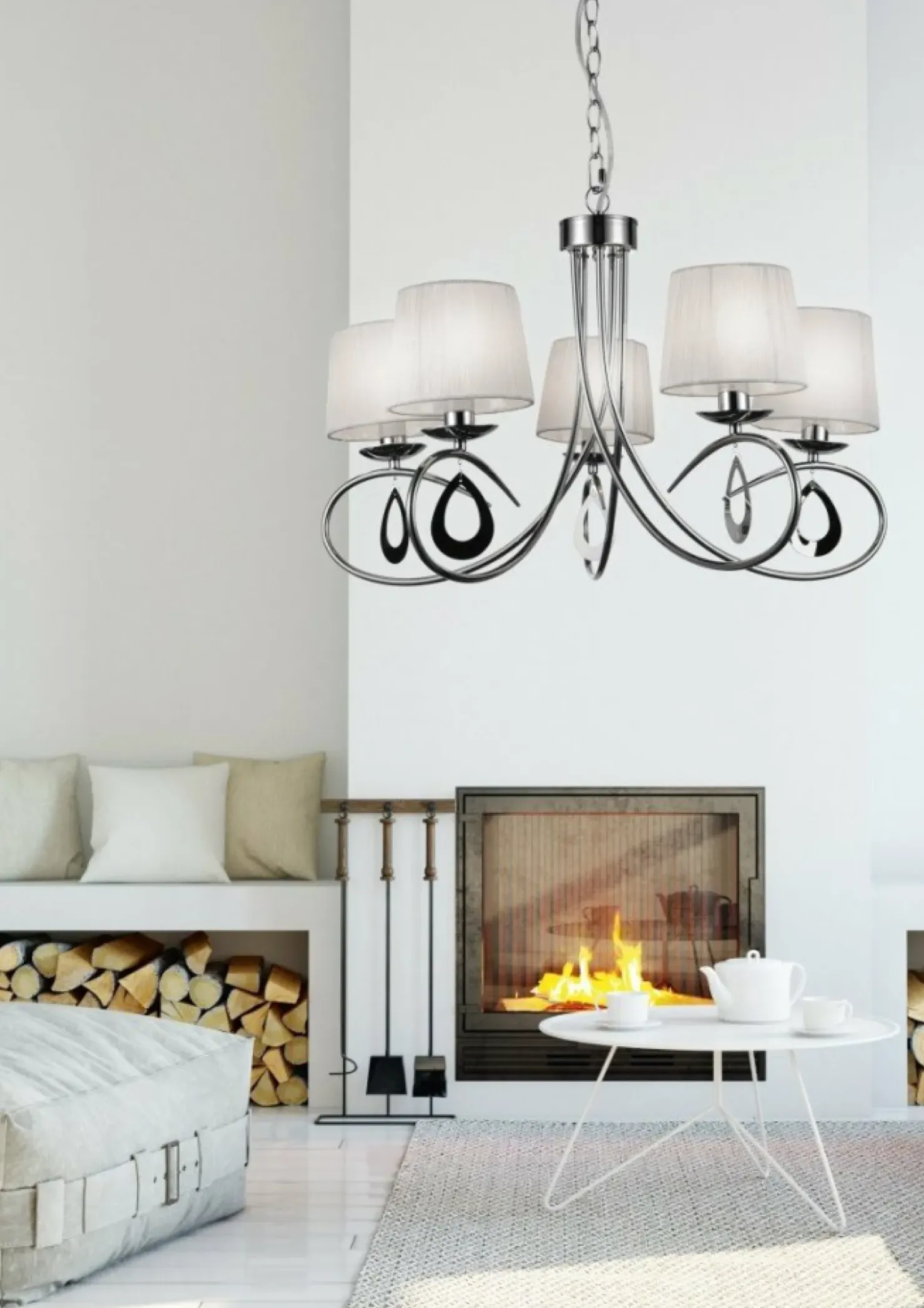 Elegancka lampa wisząca retro glamour 35-21687 ARNIKA | Kaja*Sklep Kaja Clearance