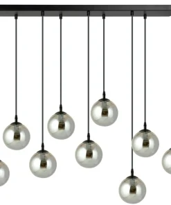 Flash Sale Sklep Kaja Elegancka lampa wisząca z grafitowymi kloszami 712/9 | Kaja