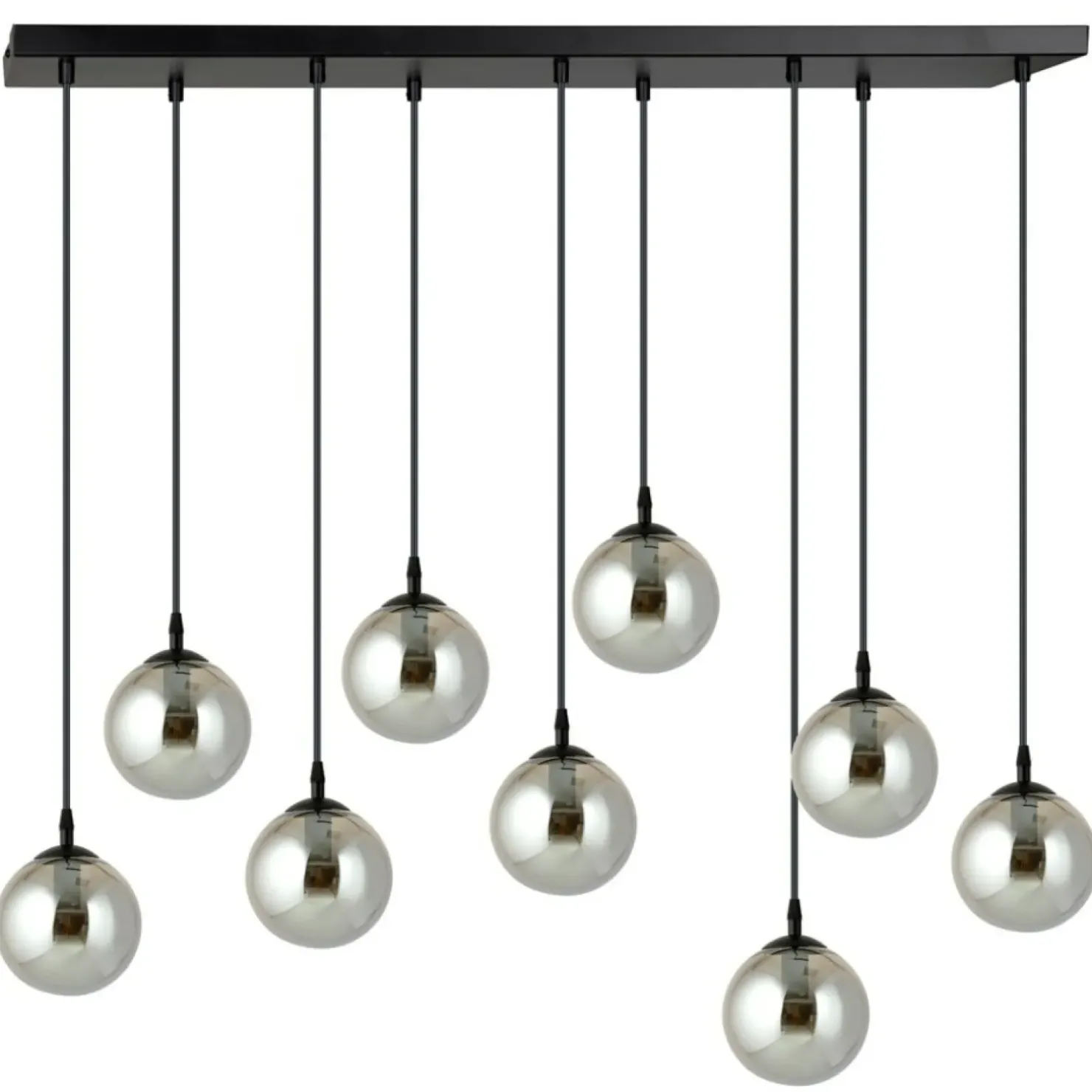 Flash Sale Sklep Kaja Elegancka lampa wisząca z grafitowymi kloszami 712/9 | Kaja