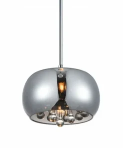 New Sklep Kaja Elegancka lampa wisząca z kryształkami AZ3082 BURN | Kaja Oświetlenie chrom