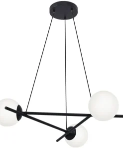 Clearance Sklep Kaja Elegancka lampa wisząca z białymi kloszami K-4966 | Kaja Oświetlenie