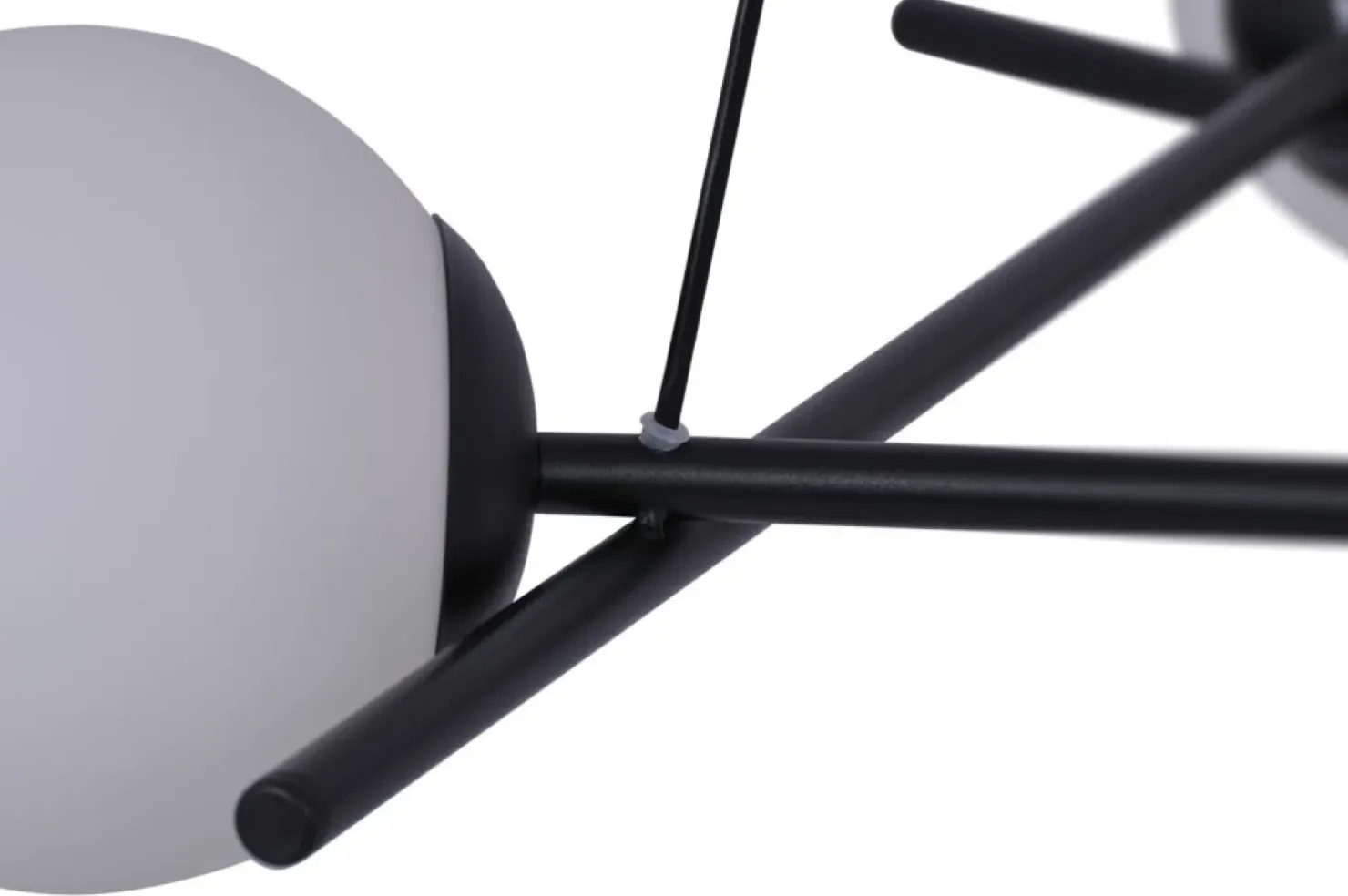 Clearance Sklep Kaja Elegancka lampa wisząca z białymi kloszami K-4966 | Kaja Oświetlenie