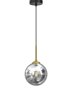 Flash Sale Sklep Kaja Elegancka lampa wisząca z lustrzanym kloszem MLP8413 z serii REFLEX | Kaja Oświe