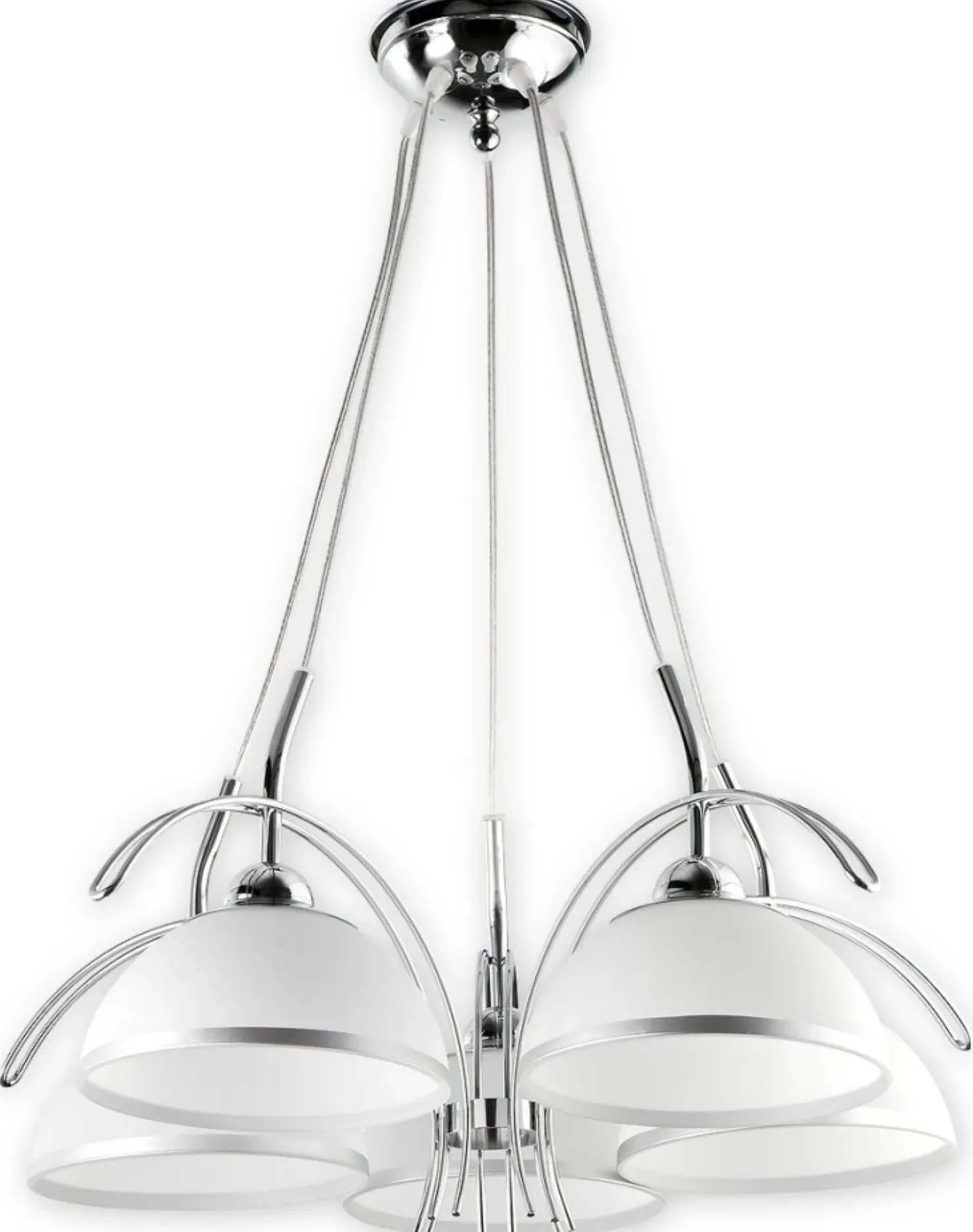 Elegancka lampa wisząca z kloszami O1485 CH FLEX | Kaja Oświetlenie*Sklep Kaja Hot