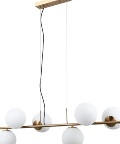 Best Sale Sklep Kaja Elegancka lampa wisząca z kulami PND-5510-6-HBR RADDI | Kaja