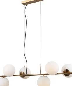 Best Sale Sklep Kaja Elegancka lampa wisząca z kulami PND-5510-6-HBR RADDI | Kaja