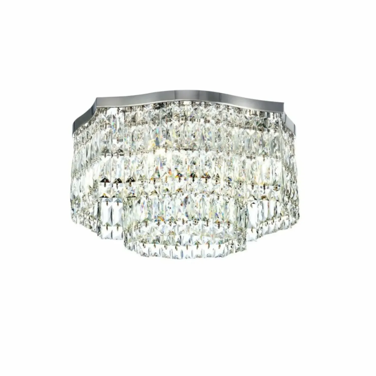 Elegancka lampa z kryształami DIA005CL-06CH DUNE | Kaja Oświetlenie*Sklep Kaja Clearance