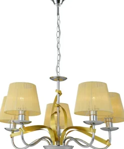 Elegancka lampa ze złotymi wstążkami 35-55064 DIVA | Kaja Oświetlenie*Sklep Kaja Cheap