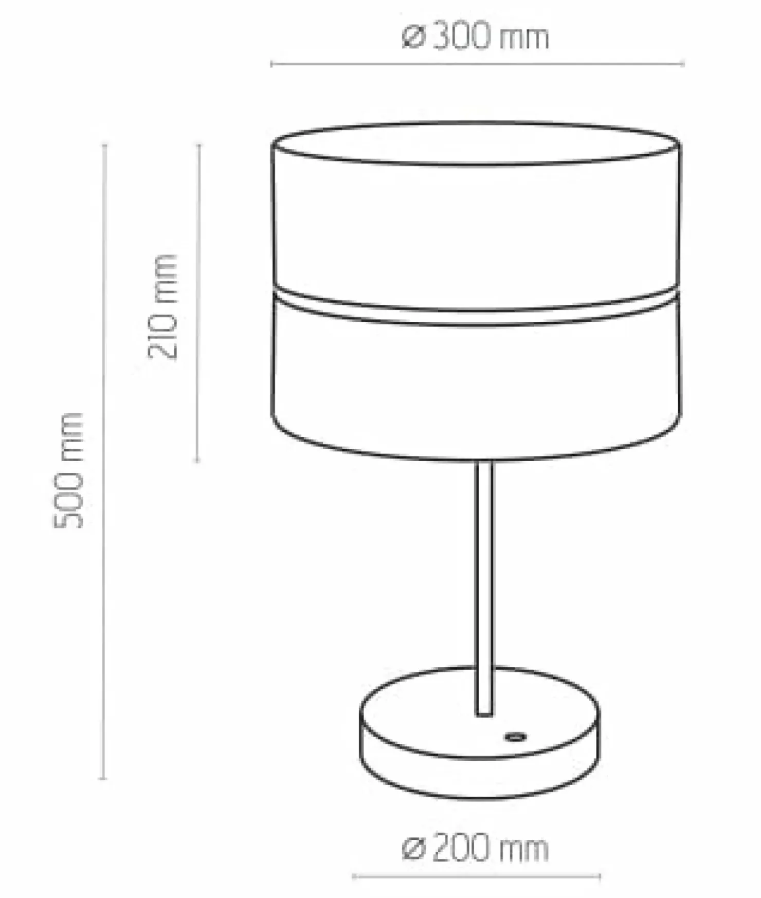 Elegancka lampka na szafkę nocną TK 5467 HILTON | Kaja Oświetlenie*Sklep Kaja Best Sale