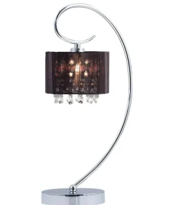 Elegancka lampka stołowa dark glamour MTM1583/1 SPAN | Kaja*Sklep Kaja Best Sale