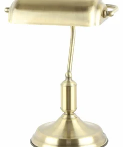 Elegancka lampka w stylu bankierskim ZM A2048-GLD z serii ROMA | Kaja*Sklep Kaja Online