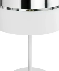Elegancka lampka z abażurem TK 5472 HILTON SILVER | Kaja Oświetlenie*Sklep Kaja Best