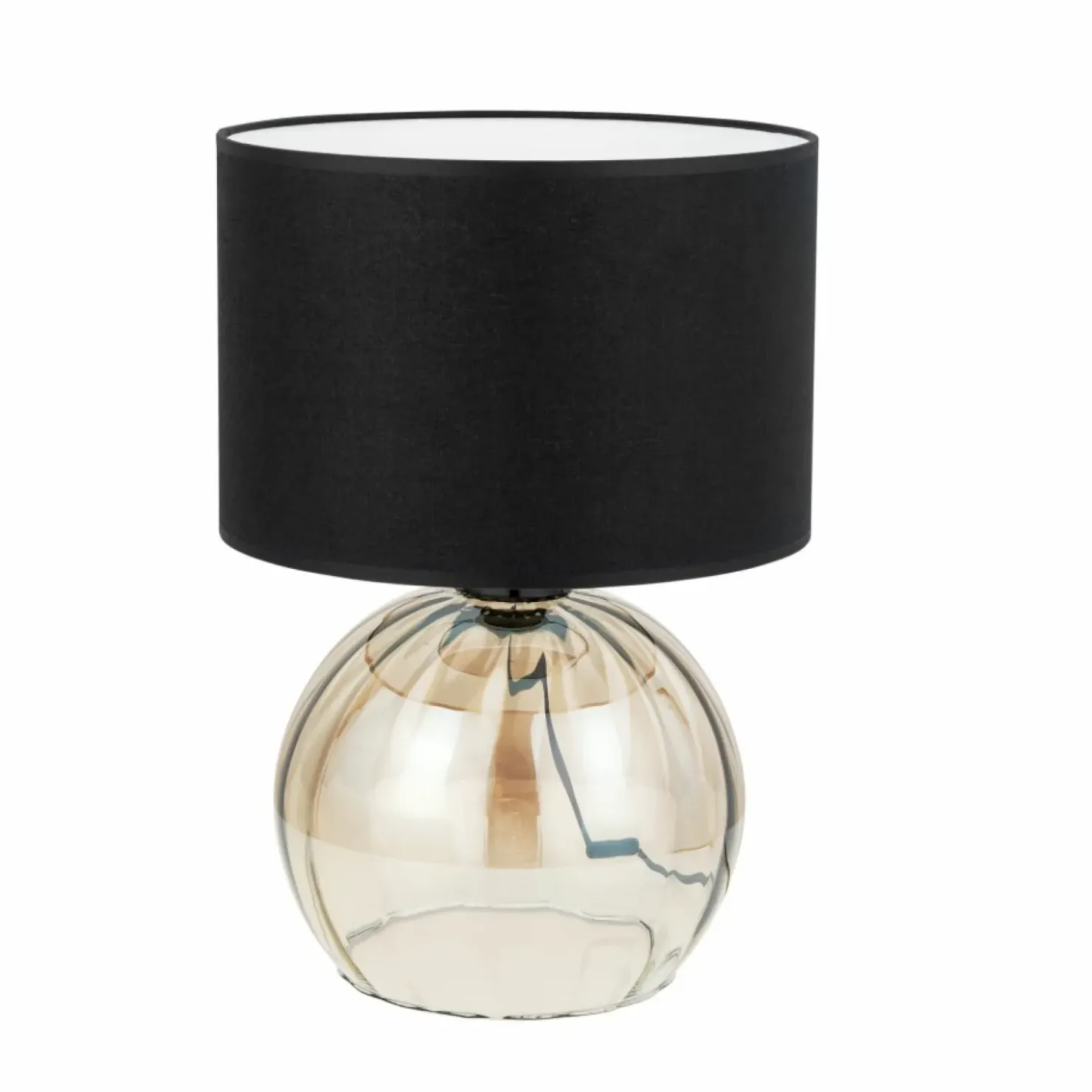 Elegancka lampka z czarnym abażurem TK 5445 JETTE | Kaja Oświetlenie*Sklep Kaja Shop