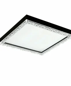 Elegancka, ledowa lampa sufitowa plafon FM2304458S-MB REGI | Kaja*Sklep Kaja Shop