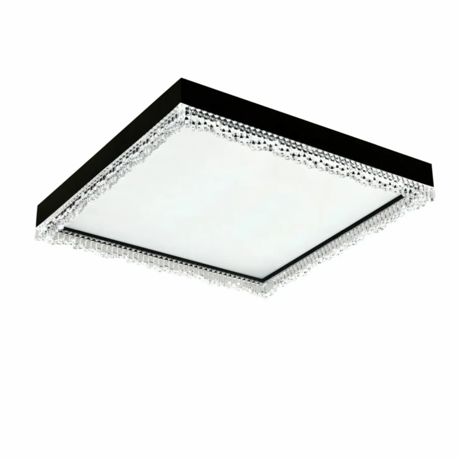 Elegancka, ledowa lampa sufitowa plafon FM2304458S-MB REGI | Kaja*Sklep Kaja Shop