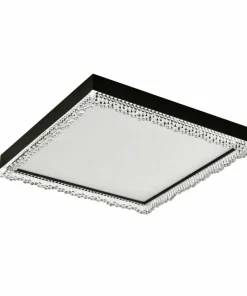 Elegancka, ledowa lampa sufitowa plafon FM2304458S-MB REGI | Kaja*Sklep Kaja Shop