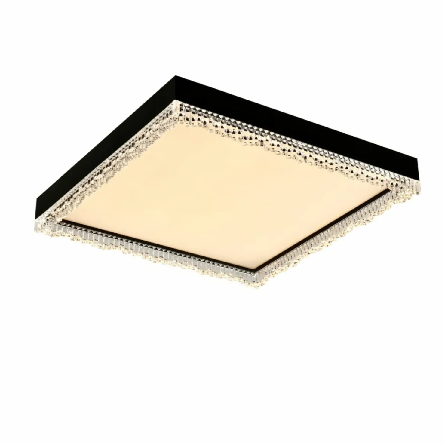Elegancka, ledowa lampa sufitowa plafon FM2304458S-MB REGI | Kaja*Sklep Kaja Shop