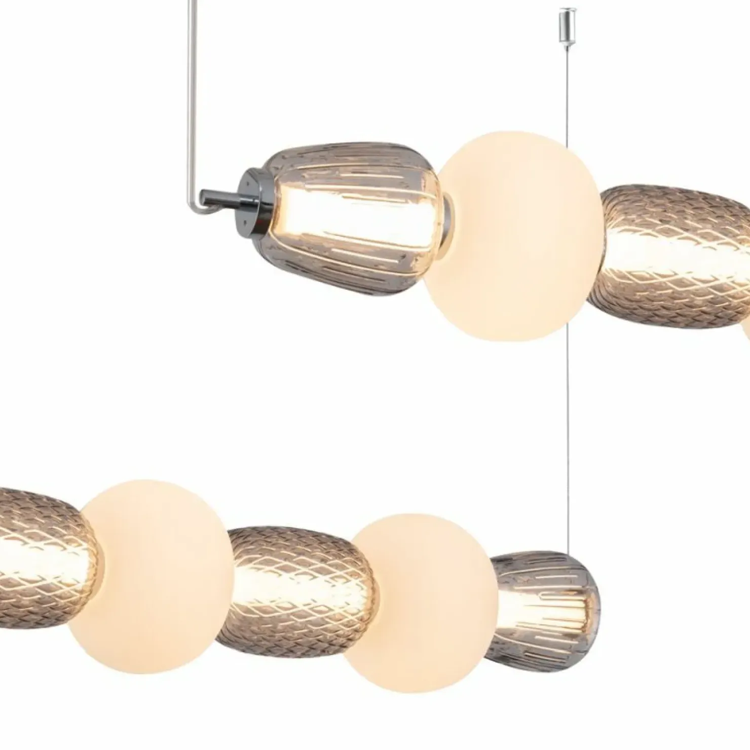 Cheap Sklep Kaja Elegancka, ledowa lampa wisząca nad stół ML0366 CARO | Kaja