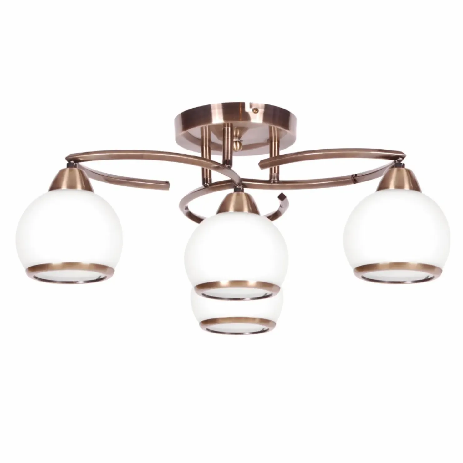 Elegancka, ponadczasowa lampa K-JSL-6084/4 AB LARA | Kaja Oświetlenie*Sklep Kaja Store