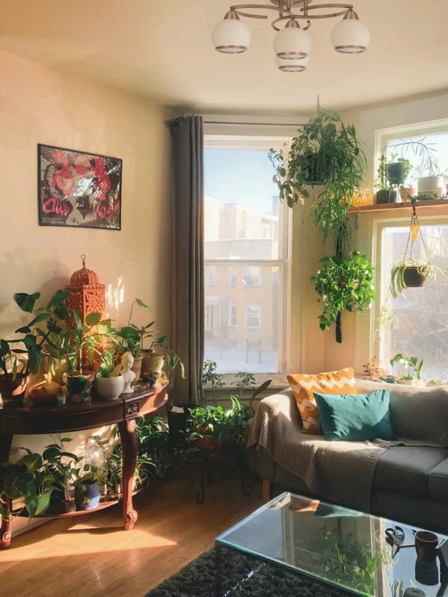 Elegancka, ponadczasowa lampa K-JSL-6084/4 AB LARA | Kaja Oświetlenie*Sklep Kaja Store