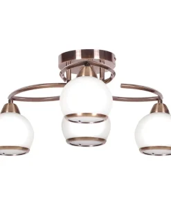 Elegancka, ponadczasowa lampa K-JSL-6084/4 AB LARA | Kaja Oświetlenie*Sklep Kaja Store