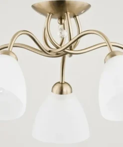 Elegancka złota lampa sufitowa na 5 kloszy AL 23755 | Kaja*Sklep Kaja Sale