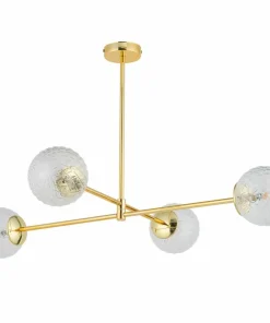 Cheap Sklep Kaja Elegancka, złota lampa sufitowa do sypialni TK 4605 z serii CADIX