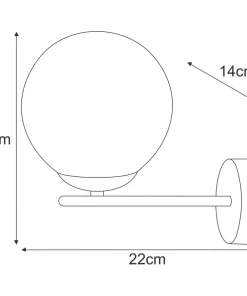 Elegancki kinkiet ścienny z bursztynowym kloszem K-5415 z serii GRAND*Sklep Kaja Clearance