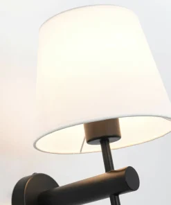Elegancki kinkiet do sypialni LP-1133/1W BK TIVOLI | Kaja Oświetlenie*Sklep Kaja Clearance