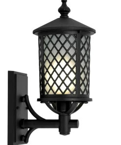 Elegancki kinkiet zewnętrzny z ozdobną kratką K-8215 z serii CHICAGO*Sklep Kaja New