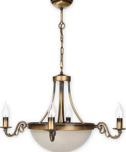 Elegancki żyrandol z kloszem O2124 W6 PAT ARKADIA | Kaja Oświetlenie*Sklep Kaja Shop