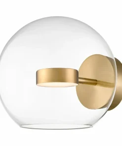 Elegancki, złoty kinkiet do salonu W0428-01D-L4AC ENCELADUS | Kaja*Sklep Kaja Clearance