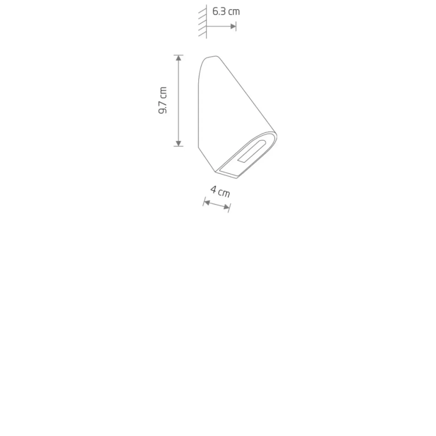 Elewacyjna lampa ścienna LED IP54 11377 CLINE LED | Kaja Oświetlenie*Sklep Kaja Cheap