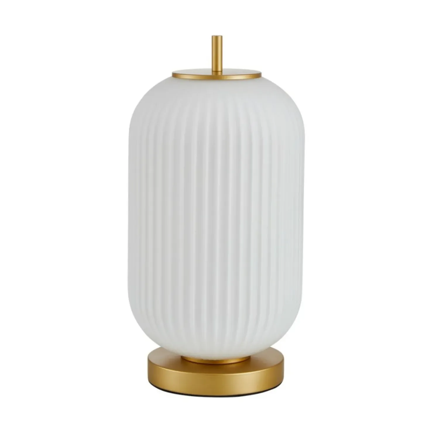 Estetyczna lampa stołowa, złota TB-28798-1-GD-WH z serii OLMETO*Sklep Kaja Sale