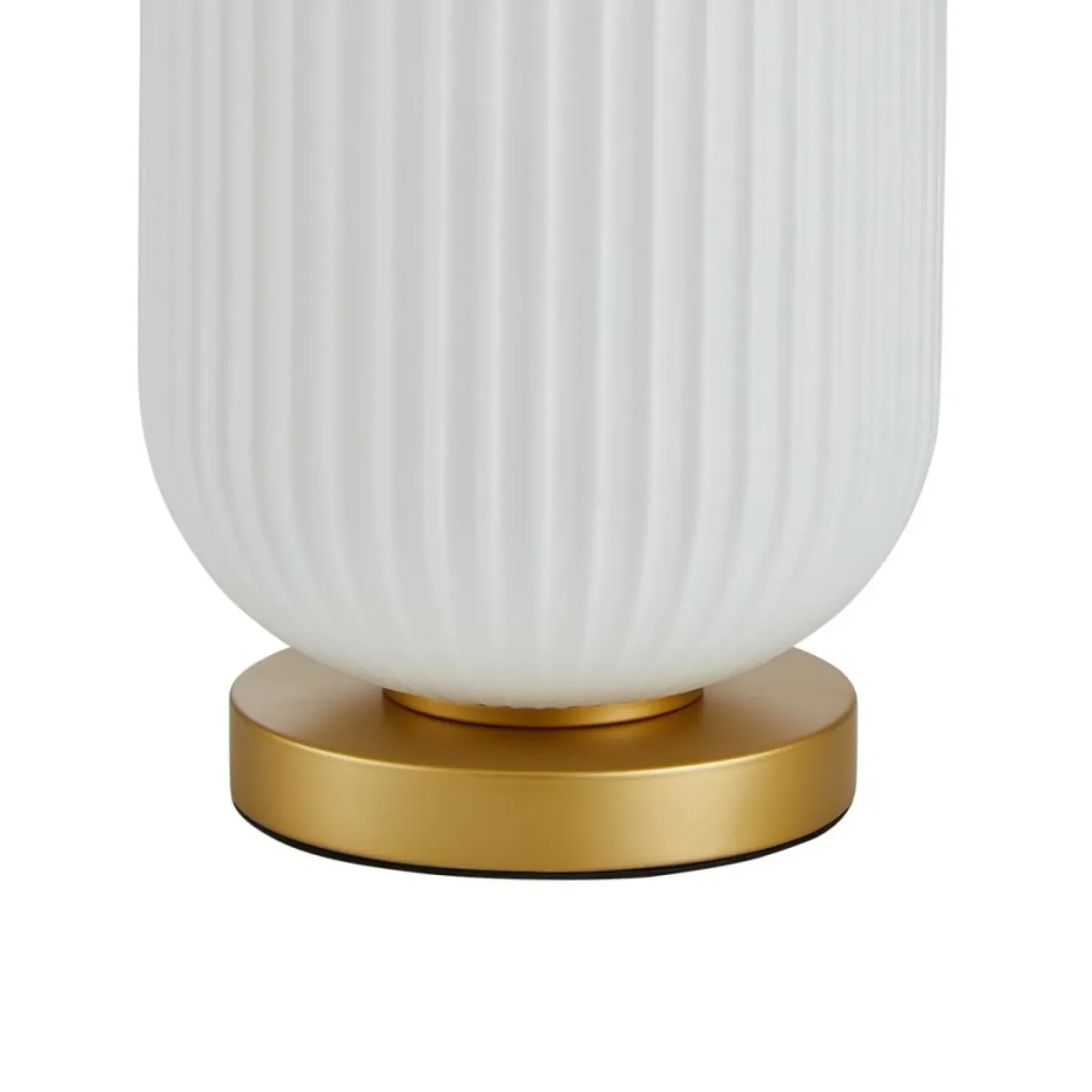 Estetyczna lampa stołowa, złota TB-28798-1-GD-WH z serii OLMETO*Sklep Kaja Sale