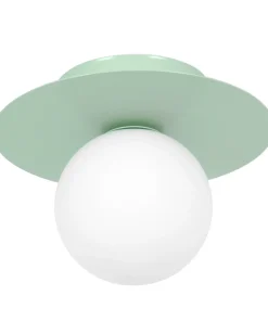 Estetyczna lampa sufitowa w kolorze szałwii K-5452 z serii ROBIN*Sklep Kaja Best Sale