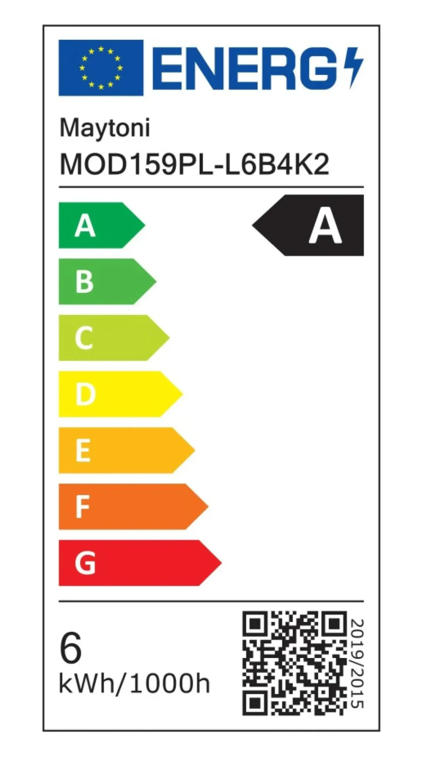 Best Sale Sklep Kaja Estetyczna lampa wisząca, czarna MOD159PL-L6B4K2 z serii PRO BASE
