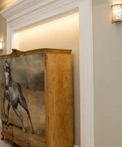 Estetyczny kinkiet z ozdobą FE-ARABESQUE1 z serii ARABESQUE*Sklep Kaja Best