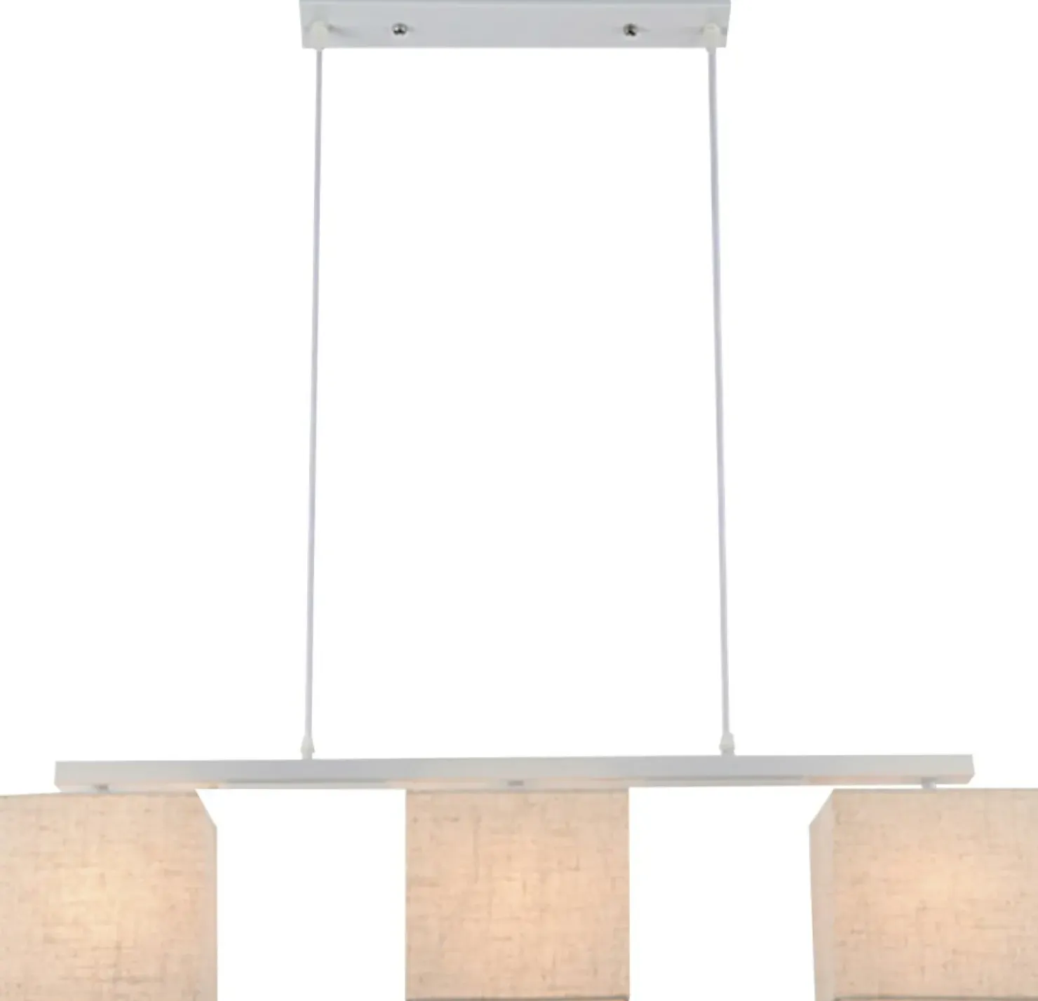 Funkcjonalna lampa z lnianymi abażurami 33-58355 BOHO | Kaja*Sklep Kaja Online