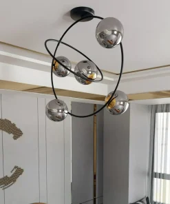 Hot Sklep Kaja Geometryczna, efektowna lampa sufitowa 1292/5 z serii STARDOM | Kaja