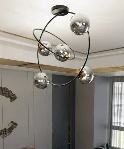 Hot Sklep Kaja Geometryczna, efektowna lampa sufitowa 1292/5 z serii STARDOM | Kaja