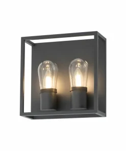 Geometryczna lampa ścienna, kinkiet na taras 10503 MARGOT | Kaja*Sklep Kaja Clearance