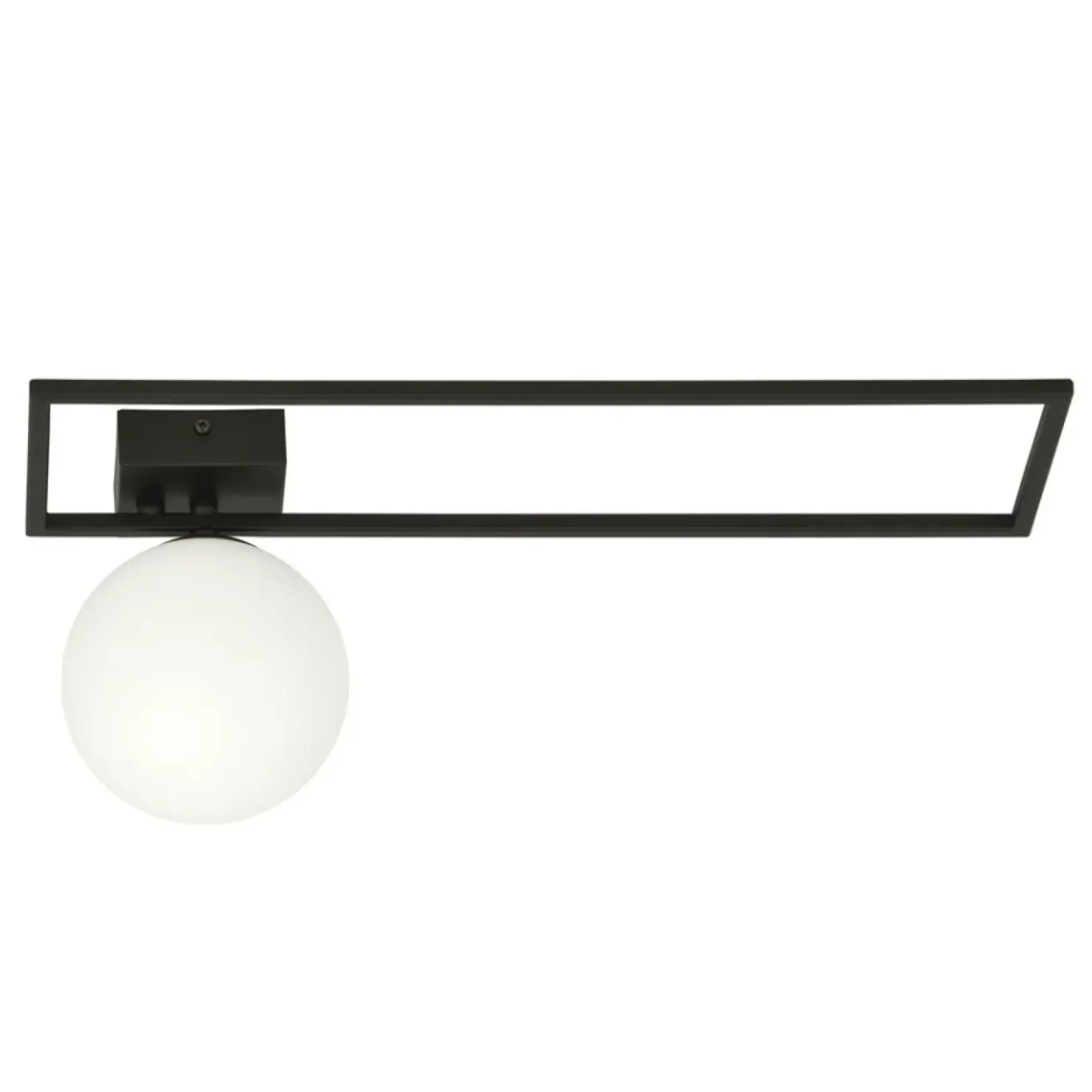 Geometryczna lampa sufitowa z białym kloszem 1130/1B IMAGO | Kaja*Sklep Kaja Sale