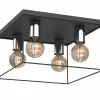 Geometryczna lampa sufitowa, druciana kostka LX 8118 HOMEN | Kaja*Sklep Kaja Online
