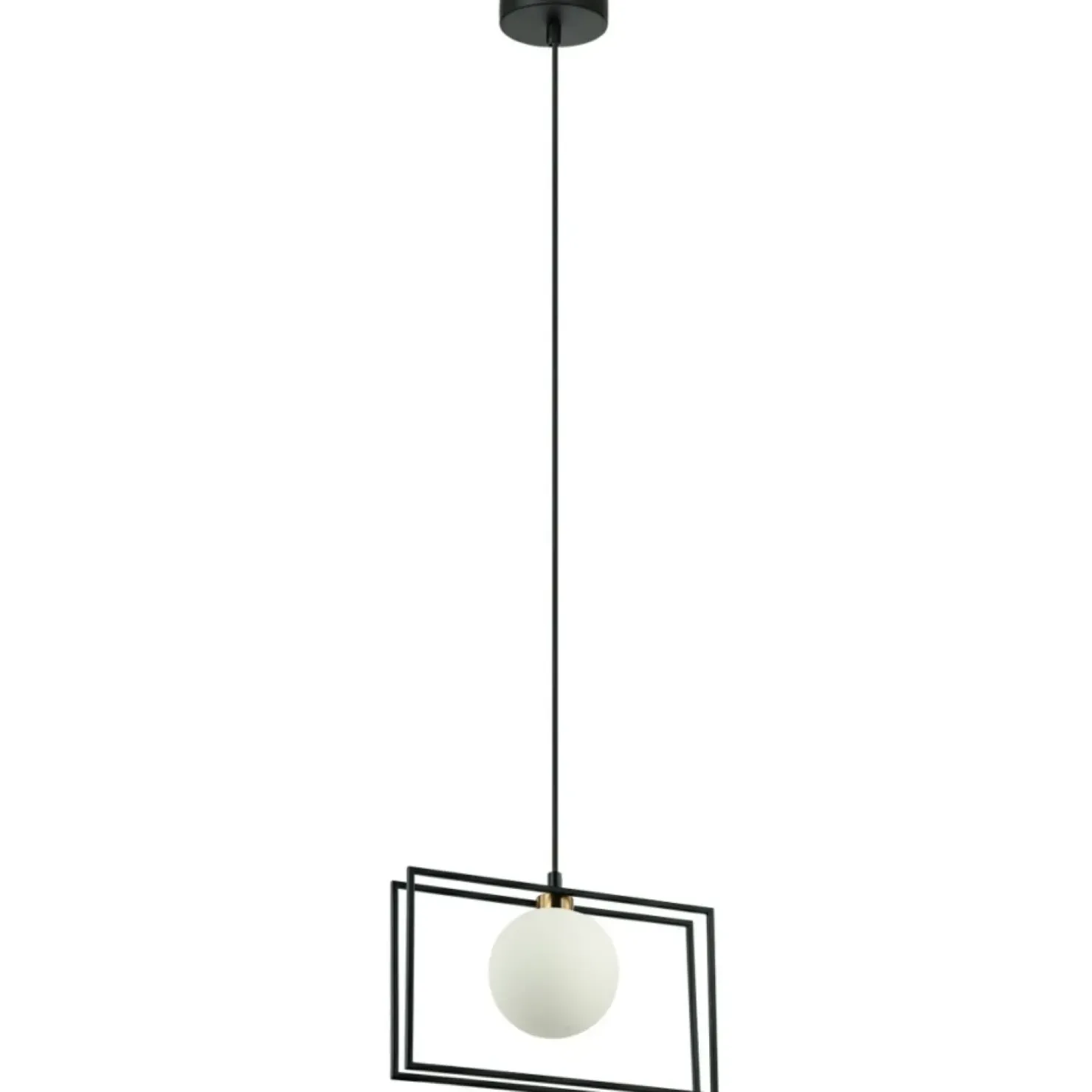 Best Sale Sklep Kaja Geometryczna lampa wisząca PND-53423-1-BK GROSETTA | Kaja Oświetlenie
