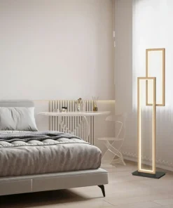 Geometryczna, ledowa lampa stojąca WF 3023-206 PESCARA | Kaja*Sklep Kaja Hot