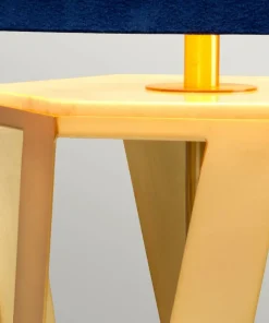 Geometryczna, złota lampa stołowa APOLLO-TL z serii APOLLO*Sklep Kaja Cheap