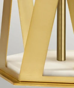 Geometryczna, złota lampa stołowa APOLLO-TL z serii APOLLO*Sklep Kaja Cheap